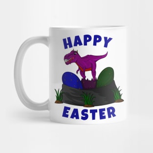 Happy Easter Wished Cute Dinosaur Mug